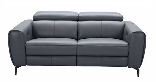 Lorenzo Motion Loveseat Blue/Gray by J&M Furniture