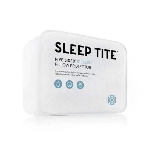 Sleep Tite Five 5ided IceTech Pillow Protector (Set of 2) by Malouf