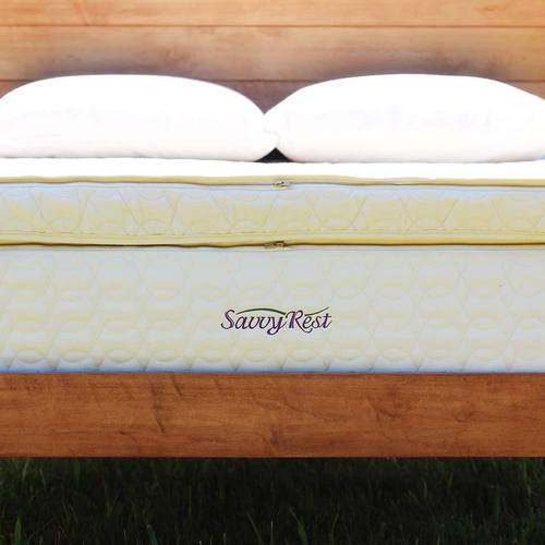 Unity Pillowtop 13 Inch 2 Dunlop & 2 Talalay Natural Mattress by Savvy Rest