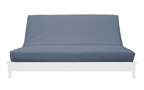 Samantha Lagoon Chenille Texture Futon Cover by Prestige