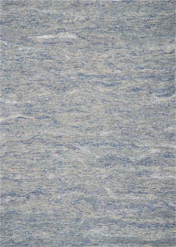 Serenity Ocean Blue Breeze Area Rug by KAS Rugs