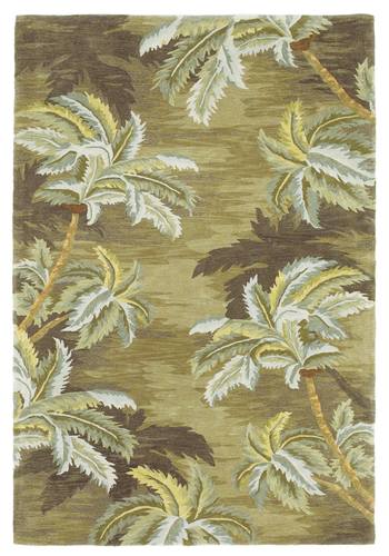 Sparta Moss Palm Trees Area Rug by KAS Rugs