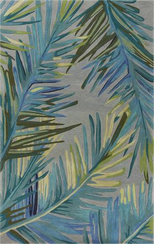 Sparta Grey/Blue Montego Area Rug by KAS Rugs