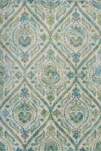 Stella Ivory/Teal Parisian Area Rug by KAS Rugs