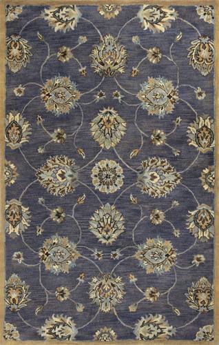 Syriana Midnight Kashan Area Rug by KAS Rugs
