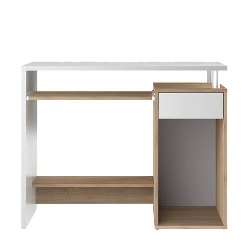 Harvard Natural Oak & White Desk by Temahome