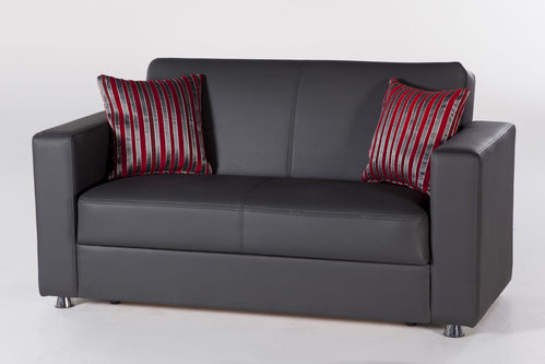 Tokyo Santa Glory Gray Loveseat by Bellona