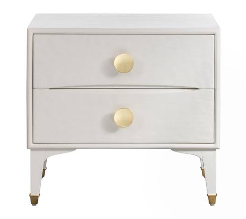 Divine White Nightstand by TOV Furniture