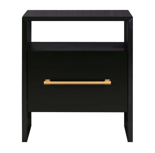 Libre Black Nightstand by TOV Furniture