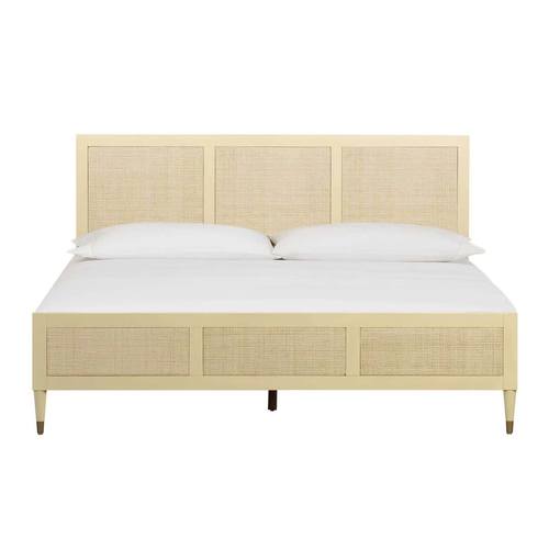 Sierra Buttermilk Queen Bed by TOV Furniture