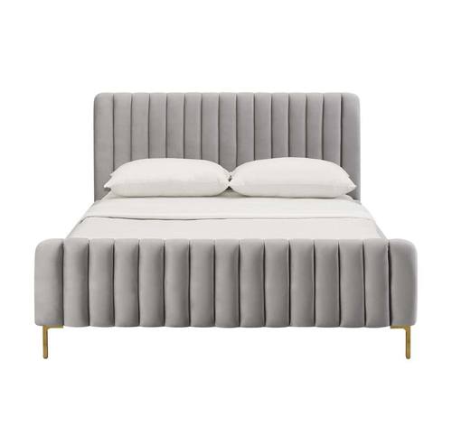Angela Gray King Bed by TOV Furniture
