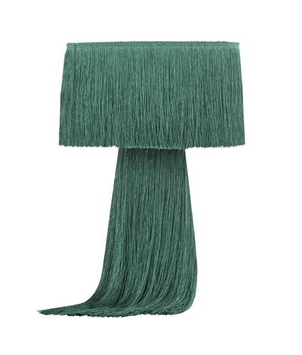 Atolla Emerald Tassel Table Lamp by TOV Furniture