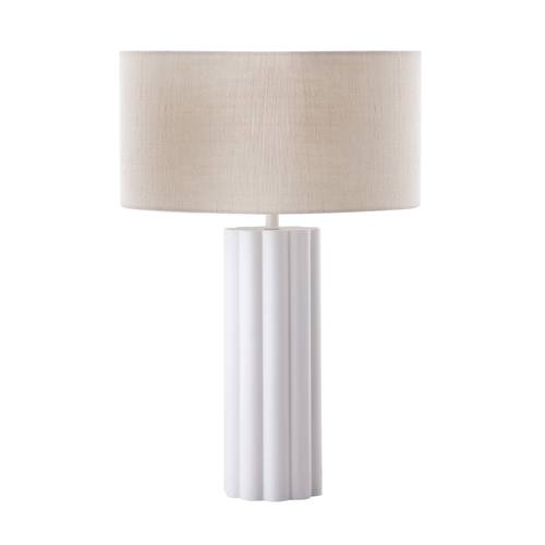 Latur Cream Table Lamp by TOV Furniture