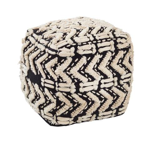 Mariel Cotton Pouf by TOV Furniture