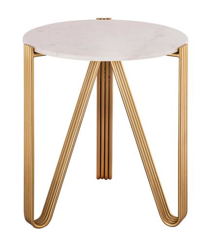 Aya Marble Side Table by TOV Furniture