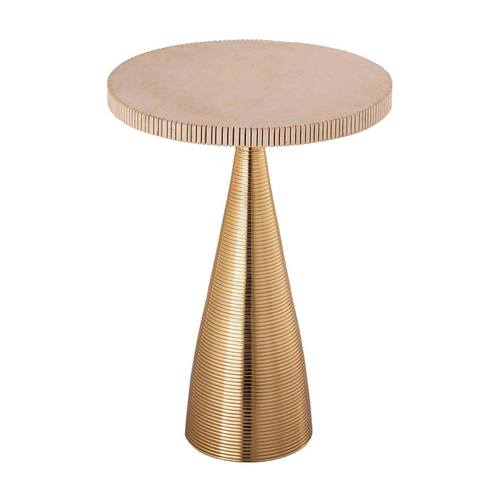 Celeste Ribbed Side Table by TOV Furniture