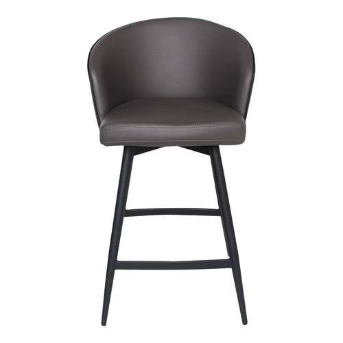 Webber Swivel Counter Stool Charcoal by Moe's Home Collection