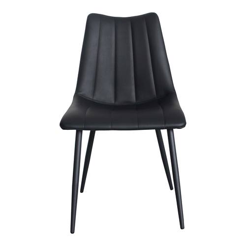 Alibi Dining Chair Matte Black (Set of 2) by Moe's Home Collection