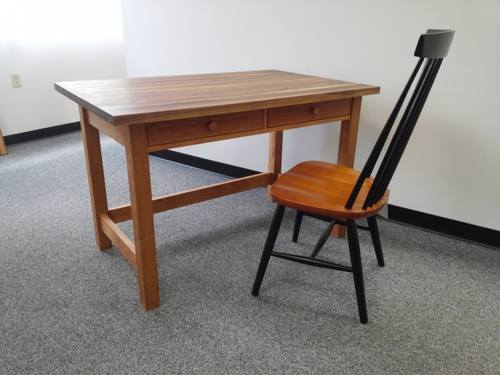 Burlington Wood Writing Desk by Vermont Furniture Designs