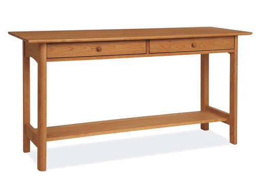 Heartwood Wood Console Table by Vermont Furniture Designs