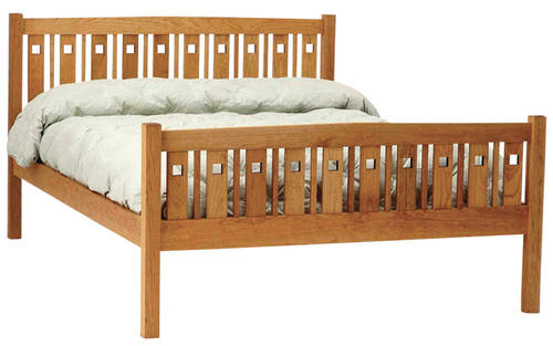 Macintosh Wood Bed w/Low Foot by Vermont Furniture Designs