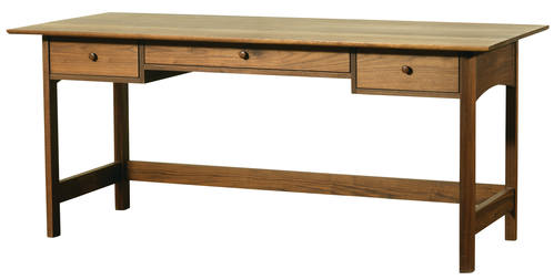 Mission Wood Campaign Desk by Vermont Furniture Designs