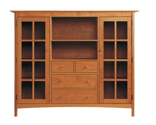 Mission Wood Dining Storage Chest by Vermont Furniture Designs
