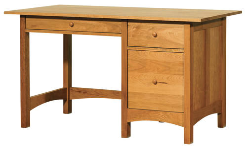 Mission Wood Study Desk by Vermont Furniture Designs