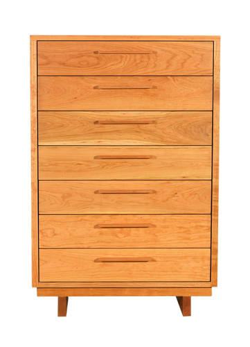 Skyline Wood 7-Drawer Wide Dresser by Vermont Furniture Designs