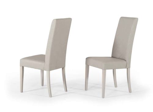 Nova Domus Alexa Italian Modern Grey Dining Chair (Set of 2) by VIG Furniture