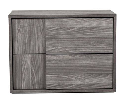 Nova Domus Asus - Italian Modern Elm Grey Nightstand by VIG Furniture