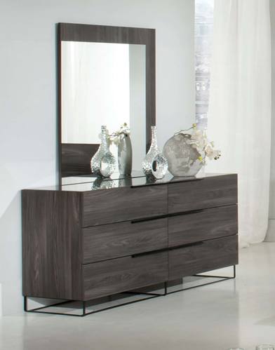 Nova Domus Enzo Italian Modern Grey Oak Dresser by VIG Furniture