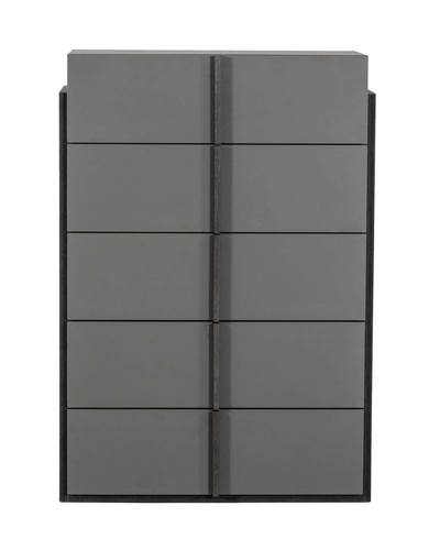Nova Domus Lucia - Italian Modern Elm and Matte Grey Chest by VIG Furniture
