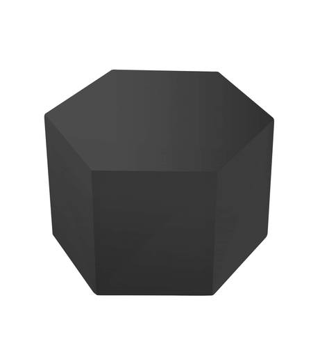 Modrest Newmont - Small Grey High Gloss End Table by VIG Furniture