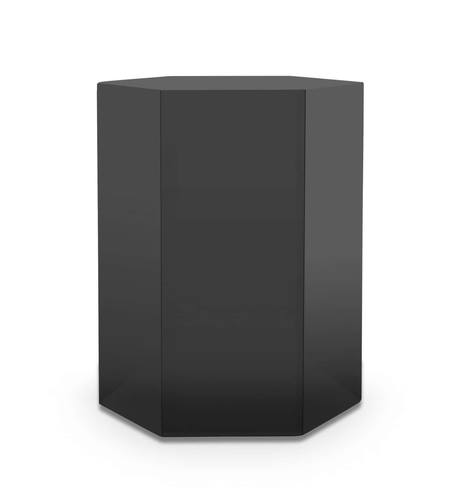 Modrest Newmont - Large Grey High Gloss End Table by VIG Furniture
