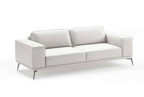 Coronelli Collezioni Soho - Contemporary Italian White Leather Sofa by VIG Furniture