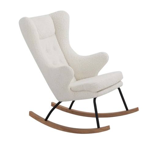 Modrest Colfax - Modern White Sheep Rocking Chair by VIG Furniture