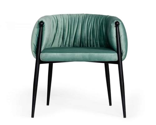 Modrest Belcaro - Modern Light Green Fabric Dining Chair by VIG Furniture