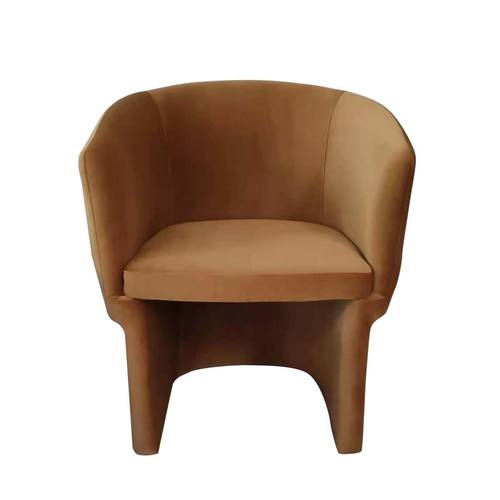 Modrest Vassar - Burnt Umber Velvet Dining Chair by VIG Furniture