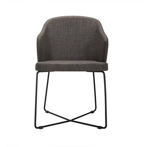 Gia - Modern Grey Fabric Dining Chair (Set of 2) by VIG Furniture