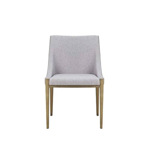 Modrest Fairview - Modern Grey & Brass Dining Chair by VIG Furniture