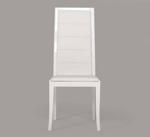 Donna - Contemporary White Leatherette Dining Chair (Set of 2) by VIG Furniture