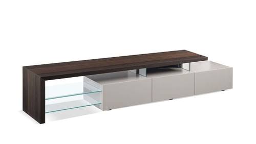 Modrest Loreta Modern Smoked Oak TV Stand by VIG Furniture