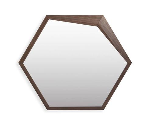 Modrest Chelton - Modern Walnut Mirror by VIG Furniture