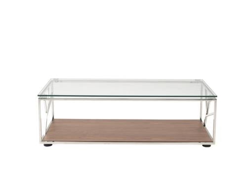 Modrest Cressida Modern Walnut Coffee Table by VIG Furniture