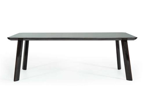 Modrest Chadwick Modern Ebony & Rosegold Dining Table by VIG Furniture