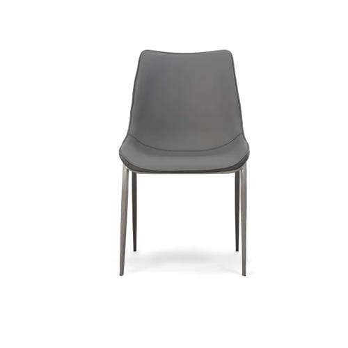 Modrest Frasier - Modern Grey Eco-Leather Dining Chair (Set of 2) by VIG Furniture