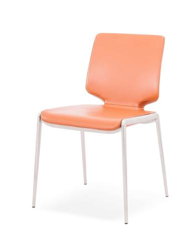 Modrest Eileen - Modern Cognac Eco-Leather Dining Chair (Set of 2) by VIG Furniture