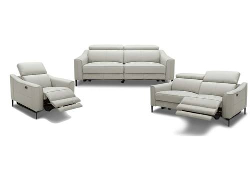 Divani Casa Eden - Modern Grey Leather Sofa Set by VIG Furniture