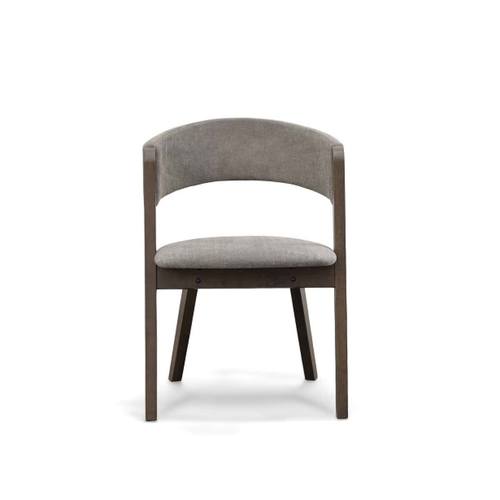 Modrest Grover - Modern Grey & Dark Wenge Dining Chair (Set of 2) by VIG Furniture